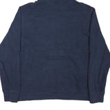 THE NORTH FACE Mens Navy Blue Hoodie XL Cotton Blend Classic Logo Sweatshirt