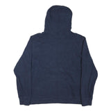 THE NORTH FACE Mens Navy Blue Hoodie XL Cotton Blend Classic Logo Sweatshirt