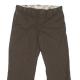 TOMMY HILFIGER Womens Shorts Brown Casual M W30 Cotton Blend Relaxed Fit