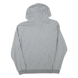 PUMA Mens Grey Hoodie L Cotton Blend Pullover Casual Sweatshirt