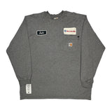 Air Liquide Carhartt Long Sleeve T-Shirt - XL Gray Lyocell