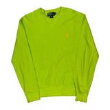 Polo By Ralph Lauren Sweatshirt - Medium Green Cotton