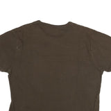 LOONEY TUNES Mens Brown Tasmanian Devil Motor Freaks Graphic T-Shirt XL Short