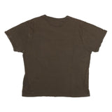 LOONEY TUNES Mens Brown Tasmanian Devil Motor Freaks Graphic T-Shirt XL Short