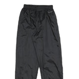 REEBOK Mens Joggers Black S W24 L29 Classic Straight Fit Lightweight Nylon