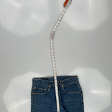 Levis 517 Boot Cut Jeans - 30W 32L Blue Cotton