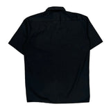 Dickies Short Sleeve Shirt - Small Black Polyester Blend