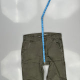 Carhartt Double Knee Cargo Pants - 34W 34L Gray Cotton Blend