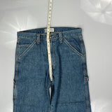Signature By Levis Carpenter Jeans - 36W 30L Blue Cotton