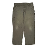 Carhartt Carpenter Pants - 34W 30L Gray Cotton