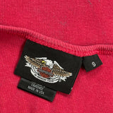 Motorcycles Harley Davidson Tank Top - Small Red Cotton