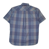 Tommy Hilfiger Checked Short Sleeve Shirt - Medium Red Cotton