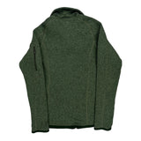 Patagonia Fleece Jacket - Small Green Polyester