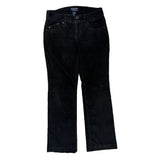 Ralph Lauren Cord Trousers - 29″ Waist Black Cotton