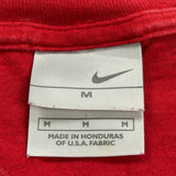Nike Tank Top - Medium Red Cotton