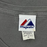 Minnesota Twins Majestic Mlb T-Shirt - XL Grey Cotton