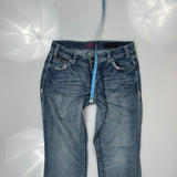 Rock & Republic Studded Jeans - 33W US 8 Blue Denim