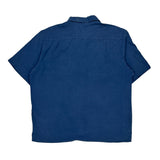 Sideout Short Sleeve Shirt - XL Blue Silk