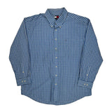 Tommy Hilfiger Checked Shirt - 2XL Blue Cotton