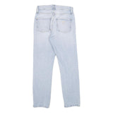 GUESS Mens Slim Fit Light Blue Denim Jeans W26 L28 Stylish Zip Closure