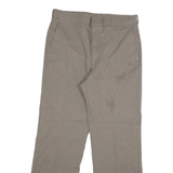 LEVI'S Mens Polyester Blend Regular Fit Beige Trousers W32 L27 Classic Style