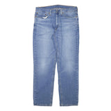 LEVI'S Mens Jeans Blue Regular Straight Denim Medium W34 L32 Classic Style Zip