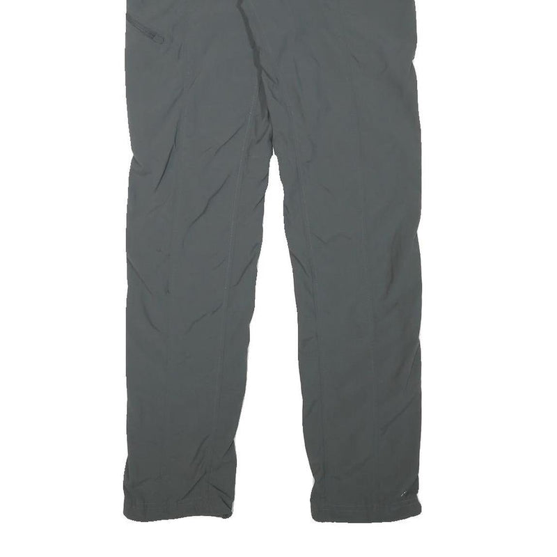COLUMBIA Womens Polyester Blend Black Slim Straight Trousers W28 L31 Outdoor