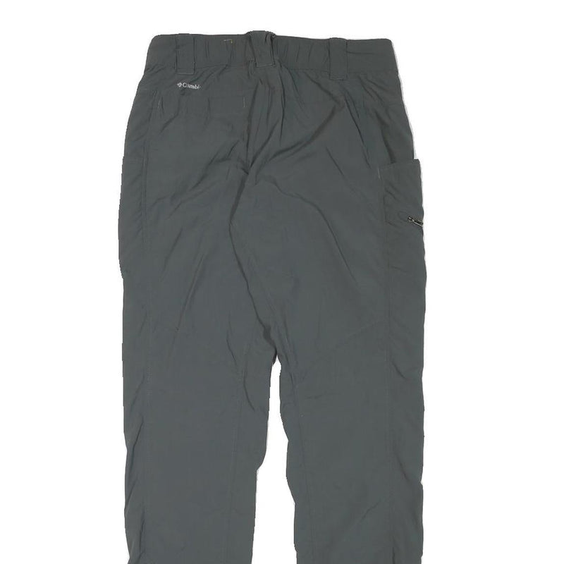 COLUMBIA Womens Polyester Blend Black Slim Straight Trousers W28 L31 Outdoor