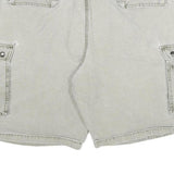 CARHARTT Mens Shorts Beige Cotton Blend Cargo Relaxed Fit 3XL W40 Pockets