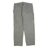 DICKIES Mens Jeans Relaxed Straight Denim Medium W38 L30 Workwear Cotton Blend