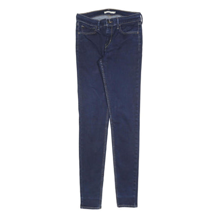 LEVI'S 710 Womens Jeans Blue Slim Skinny Denim Dark W30 L34 Stretch Cotton