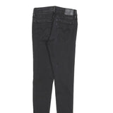 LEVI'S 710 Womens Jeans Black Slim Skinny Denim W28 L32 Stretch Cotton Blend
