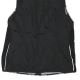 CALVIN KLEIN Womens Black Outdoor Jacket S Polyester Blend Plain Zip Lightweight