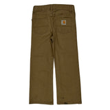 Age 6 Carhartt Pants - Small Brown Cotton Blend