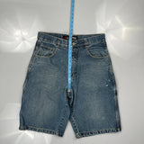 Southpole Denim Shorts - 34W 11L Blue Denim