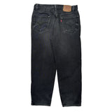 Levis Jeans - 36W 30L Black Cotton