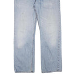 LEVI'S 505 Mens Jeans Blue Regular Straight Denim Light W34 L29 Classic Cotton