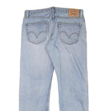 LEVI'S 505 Mens Jeans Blue Regular Straight Denim Light W34 L29 Classic Cotton