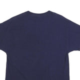 NHL Womens Navy Blue Colorado Avalanche Graphic T-Shirt L Short Sleeve Crew Neck