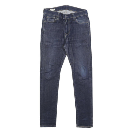 LEVI'S 510 Mens Jeans Blue Slim Skinny Denim Medium W30 L32 Cotton Blend Zip