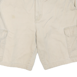 CHAPS Mens Shorts Beige Cargo Plain M W32 Cotton Blend Casual Summer