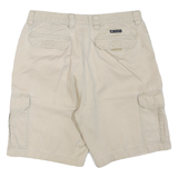 CHAPS Mens Shorts Beige Cargo Plain M W32 Cotton Blend Casual Summer