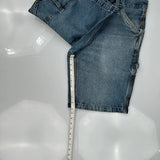 Faded Glory Denim Shorts - 34W 9L Blue Cotton