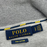 Polo By Ralph Lauren Jumper - Small Grey Cotton