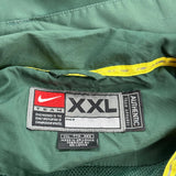 Oregon Nike Windbreaker - 2XL Green Polyester