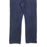 LEVI'S 501 Mens Jeans Blue Regular Straight Denim Medium W38 L32 Classic Button