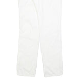 DIESEL Womens Regular Fit White Denim Jeans W32 L30 Cotton Blend Zip