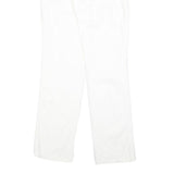 DIESEL Womens Regular Fit White Denim Jeans W32 L30 Cotton Blend Zip