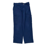 Carhartt Cargo Trousers - 31W 30L Blue Cotton Blend