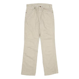 WRANGLER Mens Regular Fit Beige Denim Jeans Cotton Zip W28 L30 Casual Classic